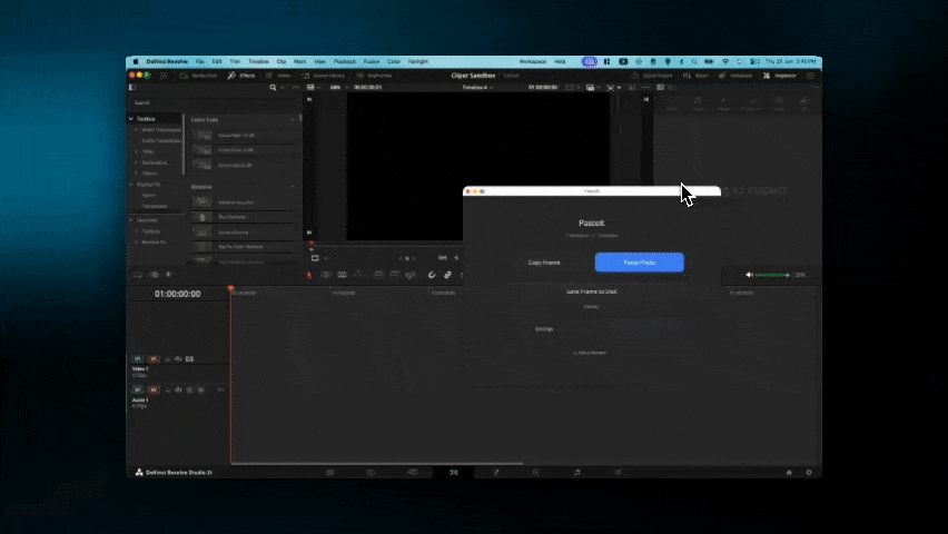 PasteIt for DaVinci Resolve (Free Plugin)